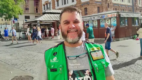 Salvador Román, vendedor de la ONCE en Cádiz que ha dado el mayor premio de la provincia