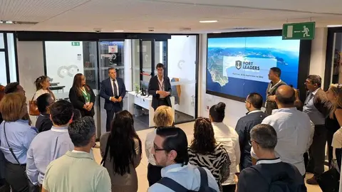 Una de las muchas visitas cursadas por los participantes de la jornada