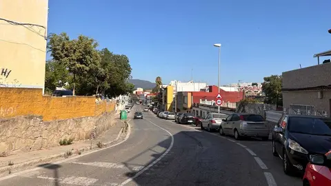 La avenida Andalucía del barrio de La Piñera, en Algeciras 