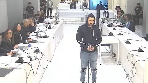 Kanjaa, en la sede de la Audiencia Nacional 