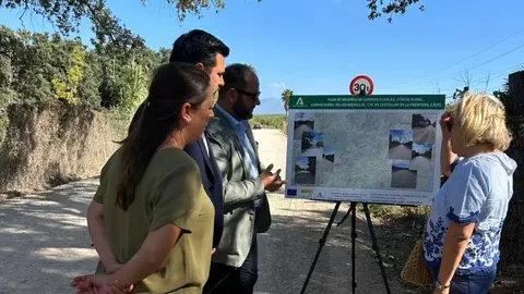 Responsables de la Junta y el municipio han vistazo este jueves la zona