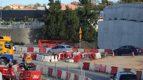 M&aacute;s variaciones en la circulaci&oacute;n de veh&iacute;culos por la gran obra de la zona sur de Algeciras