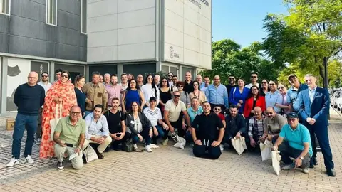 Participantes del XLI Congreso Periodistas Estrecho