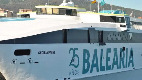El Cecilia Payne, atracado en el puerto de Ceuta