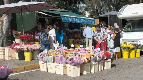 Familias y fieles rinden homenaje en el Cementerio Antiguo el 1 de noviembre_03
