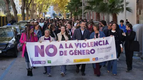Imagen de la manifestaci&oacute;n de La L&iacute;nea - FOTO: Ayto. La L&iacute;nea
