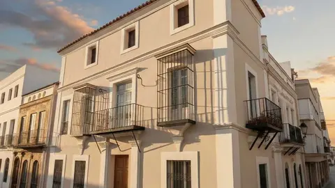 Propuesta de color para la fachada de La Casa de los Enr&iacute;quez, Algeciras