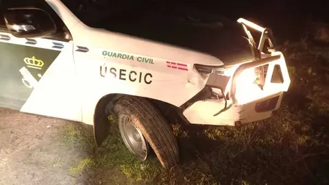 La persecuci&oacute;n termin&oacute; cuando el todoterreno perdi&oacute; capacidad de maniobra y su conductor decidi&oacute; abandonarlo para continuar a pie