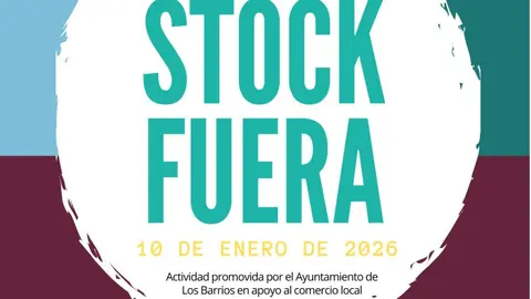 Cartel Stock Fuera
