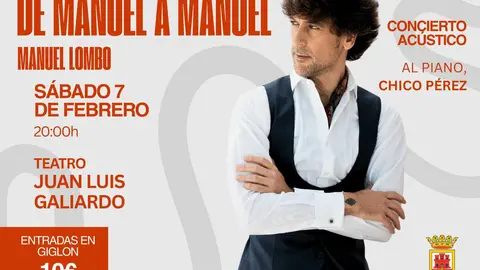 Concierto Manuel Lombo en San Roque