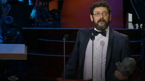Manolo Solo en los Premios Goya 2017 - FOTO: RTVE