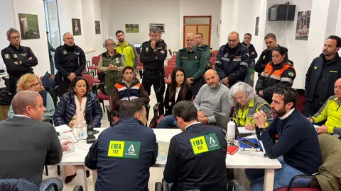Durante la jornada del jueves se ha celebrado una nueva reuni&oacute;n de seguimiento en el puesto de mando avanzado, centrada especialmente en el control del caudal de los r&iacute;os Guadiaro y Guadarranque