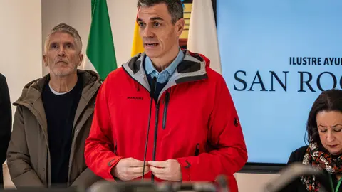 Pedro S&aacute;nchez se desplaza a San Roque para evaluar los da&ntilde;os de las borrascas_01