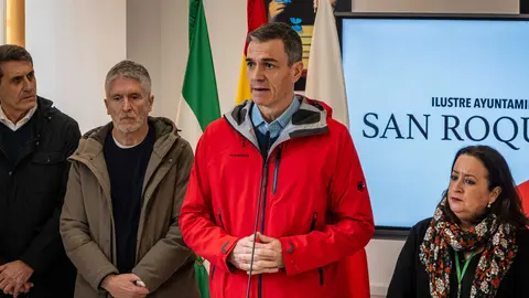 Pedro S&aacute;nchez se desplaza a San Roque para evaluar los da&ntilde;os de las borrascas_04