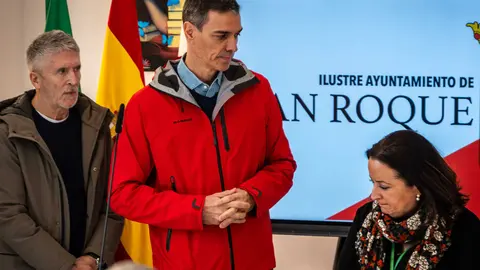 Pedro S&aacute;nchez se desplaza a San Roque para evaluar los da&ntilde;os de las borrascas - FOTO: FJ Ben&iacute;tez