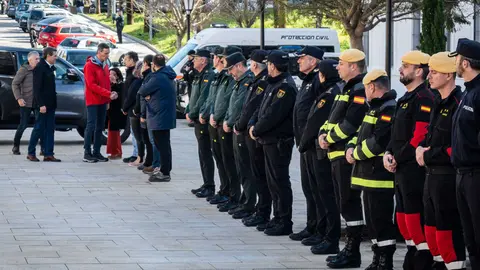 Pedro S&aacute;nchez se desplaza a San Roque para evaluar los da&ntilde;os de las borrascas _ FOTO: FJ Ben&iacute;tez