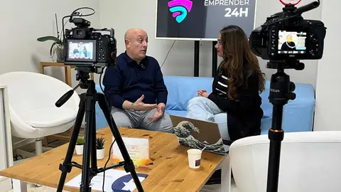 Francisco Clemente durante su intervenci&oacute;n en el programa Emprender 24h - FOTO: FJ Ben&iacute;tez