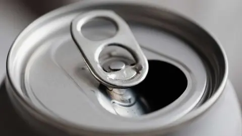 Detalle de bebidas energ&eacute;ticas