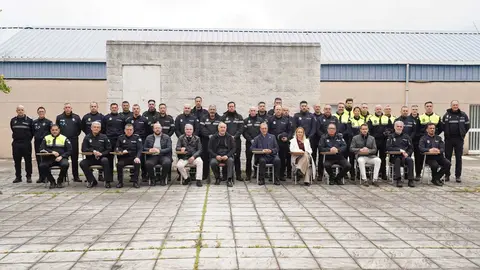 Acto de apertura del curso de capacitaci&oacute;n para mandos de la Polic&iacute;a Local en la Escuela de Polic&iacute;a Local de Algeciras.