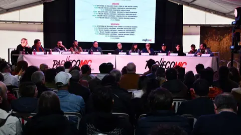 Vista general de una de las actividades celebradas durante la primera edici&oacute;n de la Pachecomic en San Roque