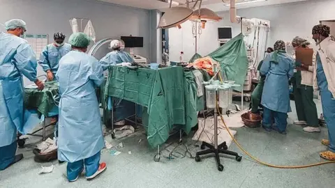 Instalaciones hospitalarias donde se llev&oacute; a cabo el operativo de donaci&oacute;n y trasplante en el Campo de Gibraltar