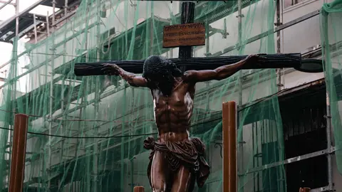 Ecce Homo y Buena Muerte llenan de contrastes el Mi&eacute;rcoles Santo en Algeciras_60
