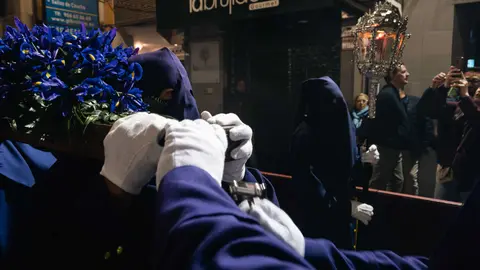 El Cristo de la Fe protagoniza la noche m&aacute;s sobrecogedora de la Semana Santa en Algeciras_12