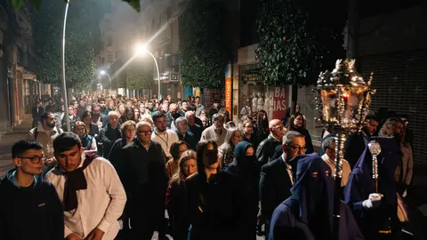 El Cristo de la Fe protagoniza la noche m&aacute;s sobrecogedora de la Semana Santa en Algeciras_21