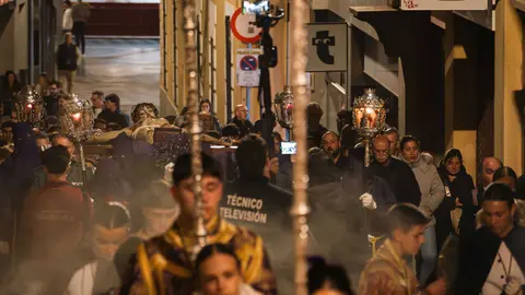 El Cristo de la Fe protagoniza la noche m&aacute;s sobrecogedora de la Semana Santa en Algeciras_22