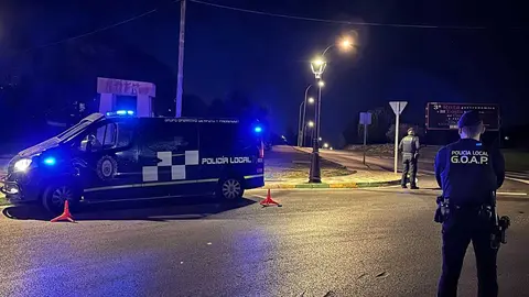 Dispositivo de seguridad desplegado en las inmediaciones de la plaza de toros La Montera durante el evento del Toro Embolado.