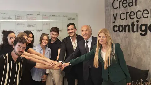 Vista general del nuevo espacio de trabajo inaugurado por la empresa en la calle Sevilla de Algeciras - FOTO: FJ Ben&iacute;tez