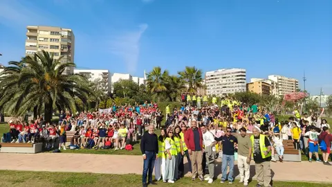 Participantes en el Encuentro de Centros Juveniles Salesianos celebrado en Algeciras