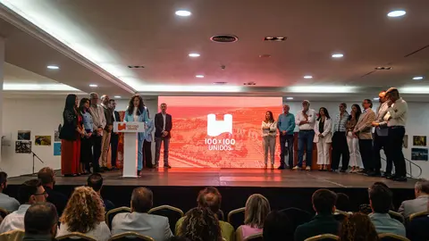 Acto de presentaci&oacute;n de la candidatura de 100x100 Unidos_39_FOTO - FJ Ben&iacute;tez
