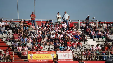 Imagen del encuentro disputado por el conjunto algecire&ntilde;o durante la jornada en el Nuevo Mirador - FOTO: ALGECIRAS CF