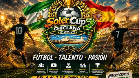 Imagen promocional del torneo SolerCup 2 que se celebrar&aacute; en Chiclana de la Frontera