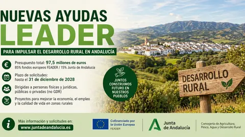 Imagen representativa de proyectos rurales financiables dentro del programa LEADER en Andaluc&iacute;a