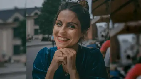 Cartel difundido por la familia durante la b&uacute;squeda de Ilona Hunkova