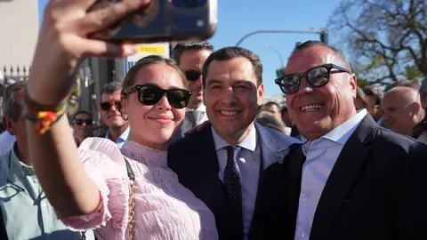 Juanma Moreno, en una imagen de archivo durante la campa&ntilde;a electoral andaluza