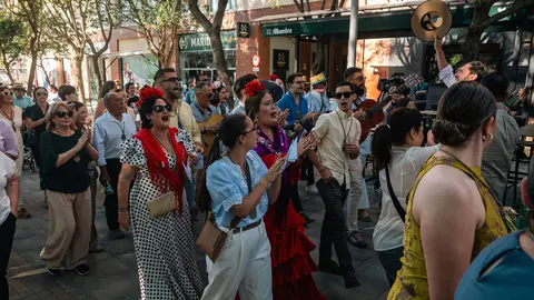 La salida de la Hermandad del Roc&iacute;o de Algeciras_13_FOTO FJ BEN&Iacute;TEZ