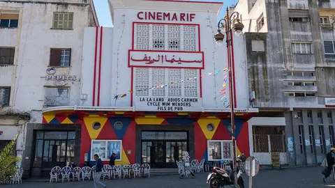 Fachada del Cinema Rif de T&aacute;nger, uno de los escenarios principales de la inauguraci&oacute;n del FCAT 2026