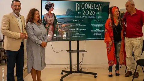 Presentaci&oacute;n de las actividades del Bloomsday 2026 organizadas conjuntamente por La L&iacute;nea y Gibraltar