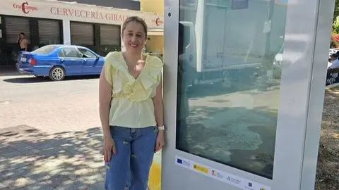 Uno de los nuevos t&oacute;tems digitales instalados para mejorar la informaci&oacute;n tur&iacute;stica en los municipios del Campo de Gibraltar