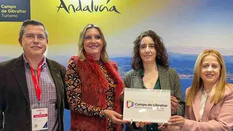 Representantes de la Mancomunidad durante una de las iniciativas vinculadas al desarrollo del Destino Tur&iacute;stico Inteligente del Campo de Gibraltar