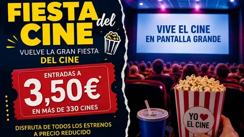 La Fiesta del Cine ofrece entradas a precio reducido en salas de toda Espa&ntilde;a
