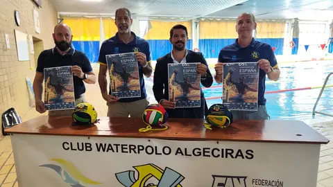 Presentaci&oacute;n del Campeonato de Espa&ntilde;a Juvenil Masculino de Waterpolo que se disputar&aacute; esta semana en Algeciras