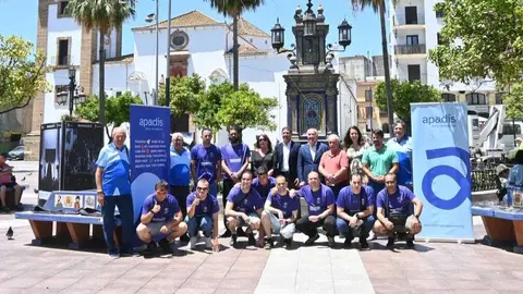Recepci&oacute;n institucional al equipo Apadis-Loluba CF tras su t&iacute;tulo en la Liga Andaluza Inclusiva