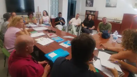 Reuni&oacute;n de evaluaci&oacute;n del programa Feria Segura 2026 tras la finalizaci&oacute;n de la Feria Real de Algeciras