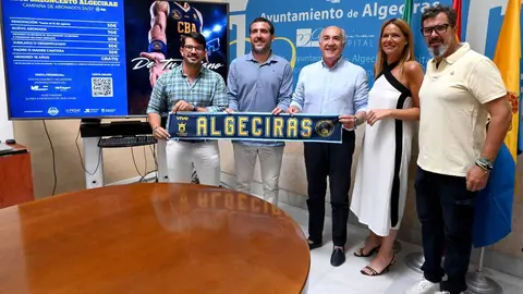 Presentaci&oacute;n oficial de la campa&ntilde;a de abonados del Club Baloncesto Algeciras para la temporada 2026/2027