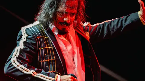 Farruquito durante su actuaci&oacute;n en el XII Encuentro Internacional de Guitarra Paco de Luc&iacute;a celebrado en el parque Mar&iacute;a Cristina - FOTO: FJ Ben&iacute;tez