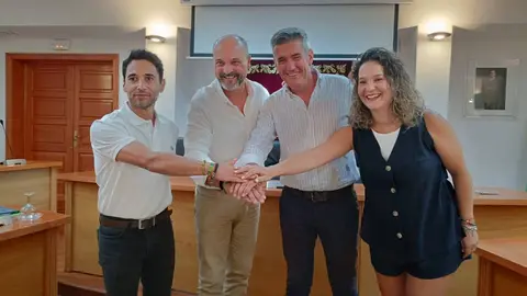 Presentaci&oacute;n del nuevo plan de asfaltado impulsado por el Ayuntamiento de Los Barrios y la Diputaci&oacute;n de C&aacute;diz